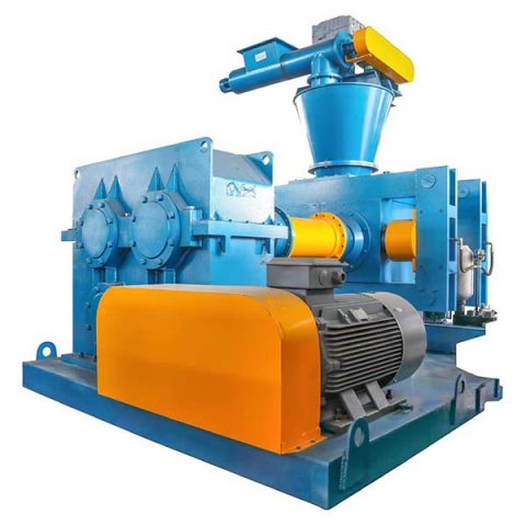 Hydraulic roller press granulation machine