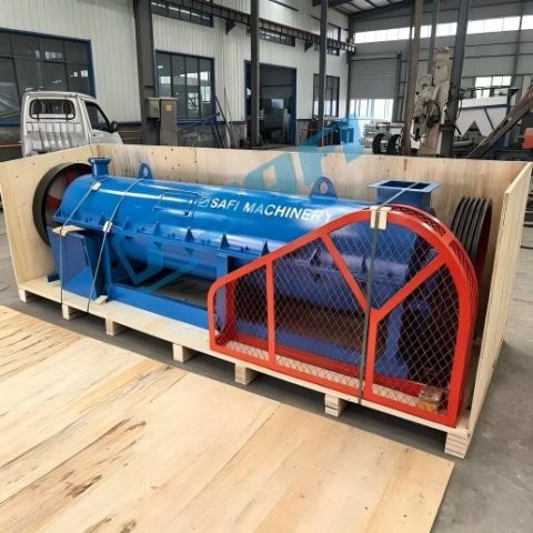 tubular granulator Organic fertilizer granulation machine