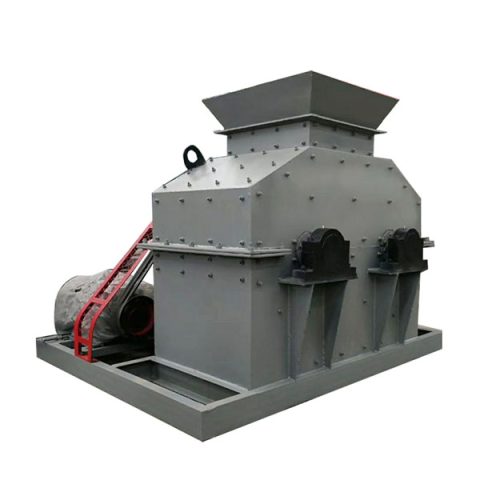Double shaft chain crusher