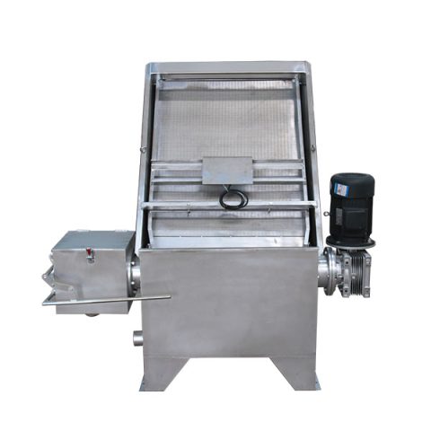 Livestock manure dewatering machine