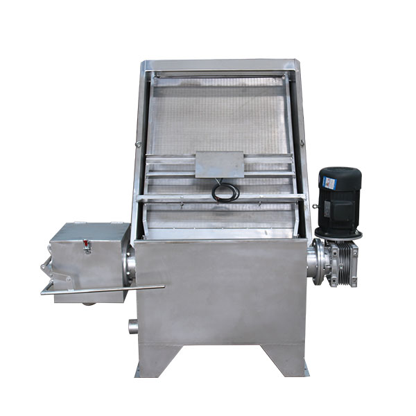 Livestock manure dewatering machine