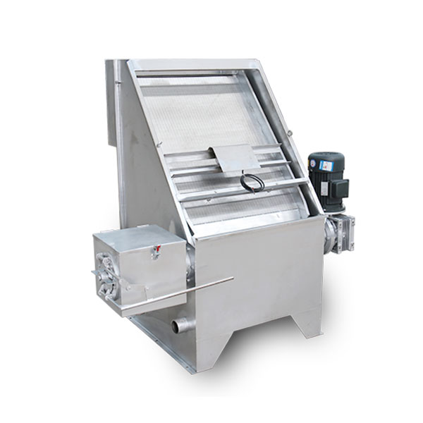 Livestock manure dewatering machine
