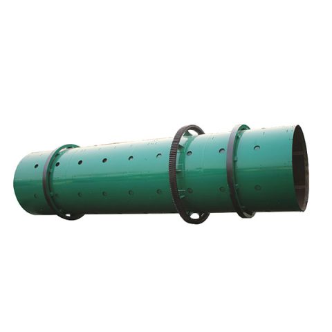 Rotary drum granulator